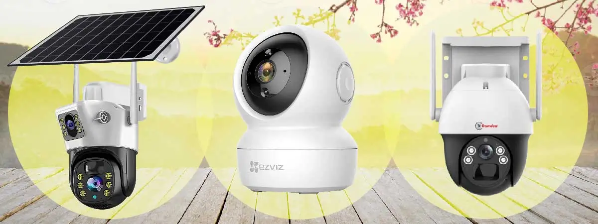 Types of 360-degree Wi-Fi cameras