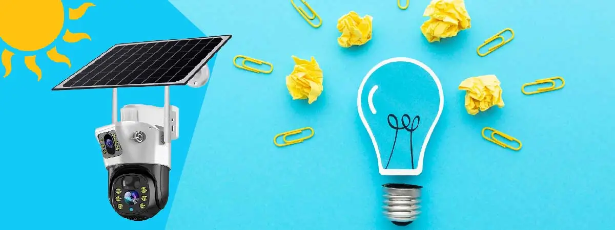 دوربین وای فای خورشیدی 360 درجه