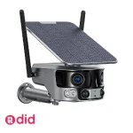 دوربین سیم کارتی سولار 4K پانوراما 4G/WIFI camera