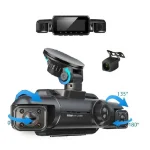 دوربین ثبت وقایع خودرو 4 لنزه 360 درجه