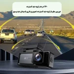 دوربین ثبت وقایع خودرو وونک مدل M6 4K-WiFi به همراه دوربین عقب