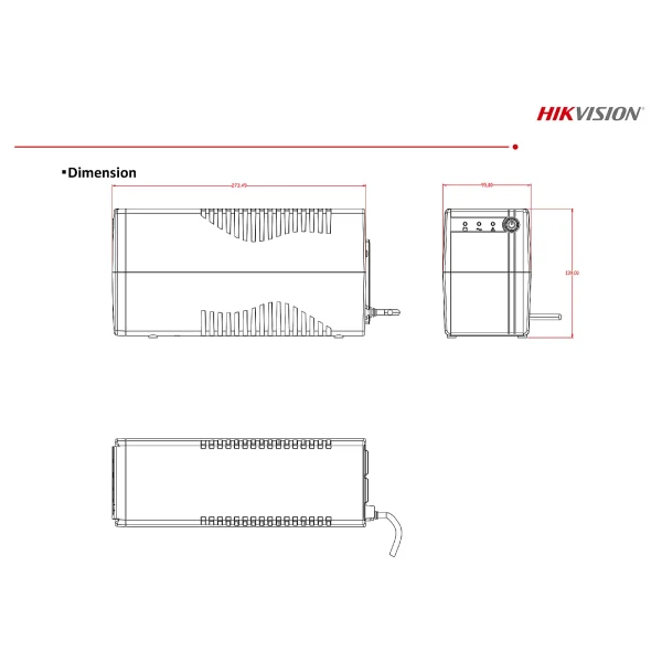 یو پی اس هایک ویژن DS-UPS1000