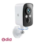 دوربین مداربسته شارژی بدون نیاز به برق