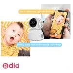 دوربین مداربسته بیبی کم مدل V380 - Image 4