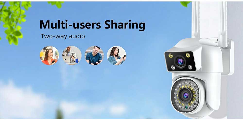 دوربین مداربسته چرخشی ارزان مدل L28