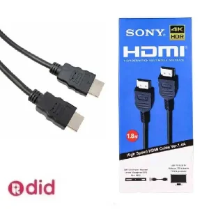 کابل HDMI سونی ۱.۵ متری اورجینال 4k