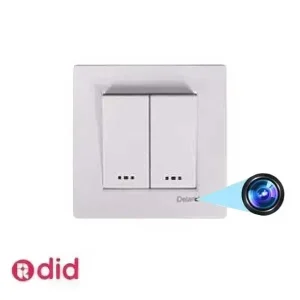 کلید و پریز دوربین دار