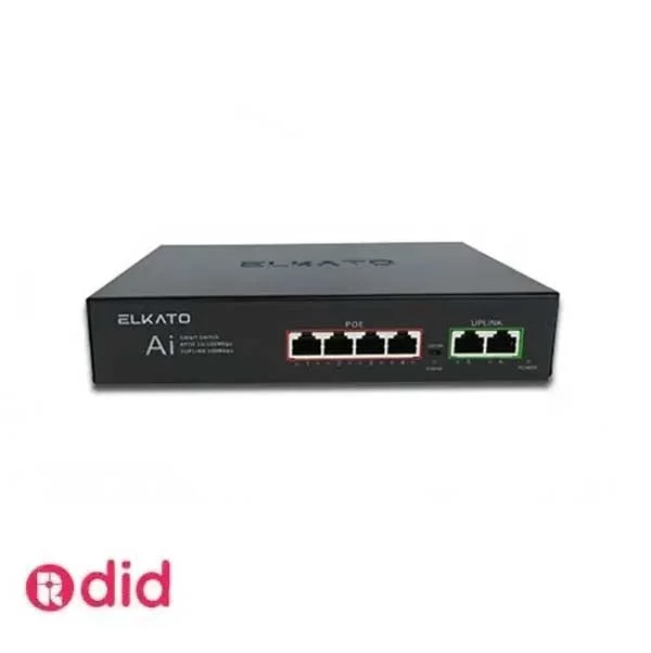 EL-1SB0420BP-65W سوئیچ شبکه الکاتو 4پورت مدل EL-1SB0420BP-65W