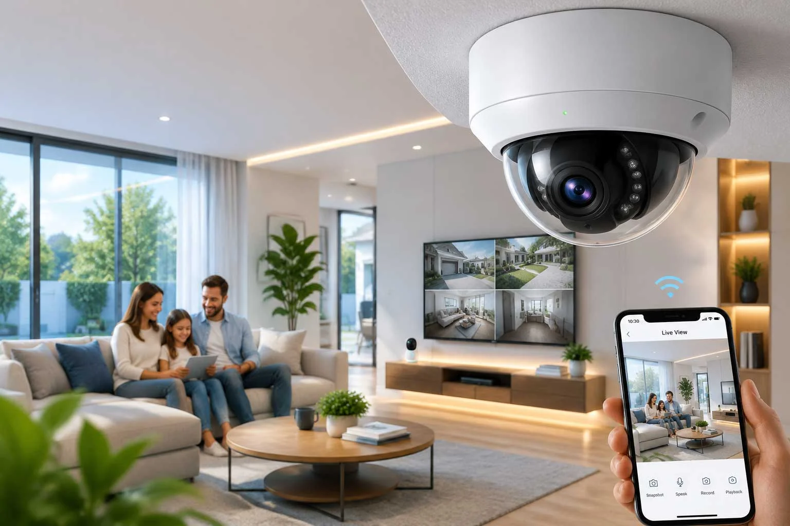 دوربین مداربسته IP چیست؟ راهنمای کامل خرید و نصب دوربین تحت شبکه