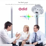 دوربین مداربسته 360 درجه 2 مگاپیکسل با دید در شب رنگی