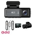 دوربین ثبت وقایع خودرو 4k اتوویژن مدل M6 4K-WiFi