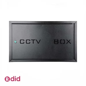 رک 7 یونیت فلزی مخصوص دوربین مداربسته عمق 43 درب فلزی مشکی+سینی