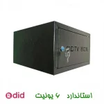 رک دیواری شبکه - 6 یونیت رکمونت عمق 45