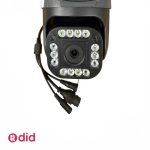 مینی اسپید دام سیمکارتی دو لنزه V380 Pro مدل SC02-G-L